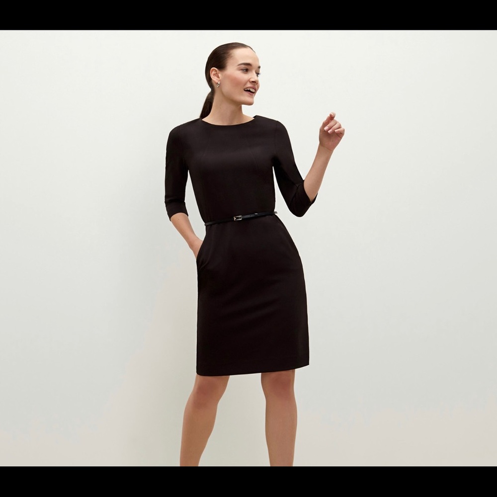 MM La Fleur Estuko Dress - NWT, sz 2, black